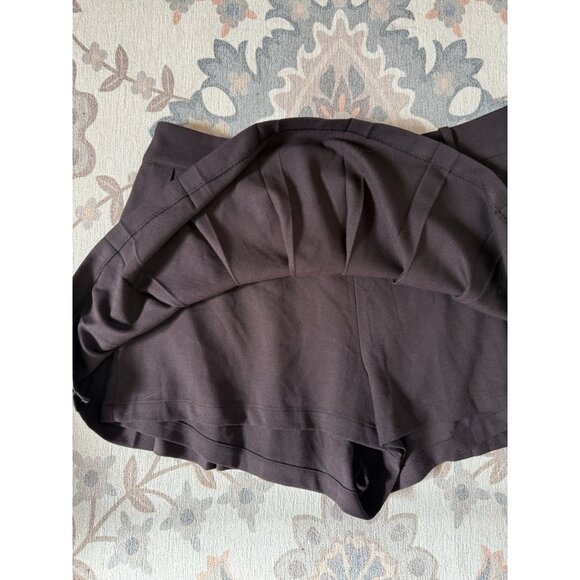 Gap Pleated Flowy Skort In Terra Brown Coquette Dainty Grunge Basics L - Picture 7 of 9
